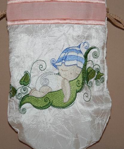 Baby Troubles Sleeping Drawstring Bag - aStitch aHalf