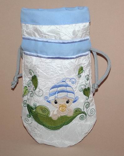 Baby Troubles Sucking Pacifier Drawstring Bag - aStitch aHalf