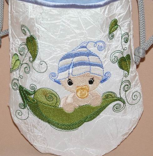 Baby Troubles Sucking Pacifier Drawstring Bag - aStitch aHalf