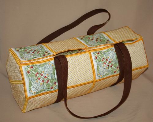 Magnificent Duffel Bag - a-stitch-a-half