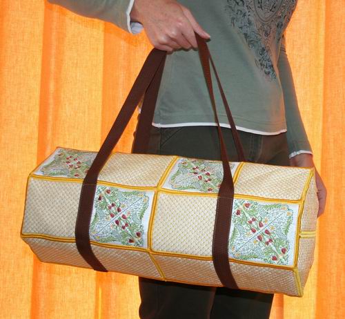 Magnificent Duffel Bag - a-stitch-a-half