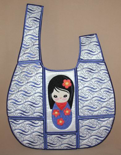 Japanese Knot Bag Yui Doll - a-stitch-a-half