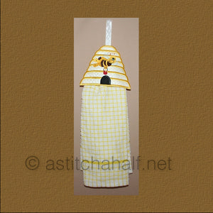 Bee Hive Towel Toppers