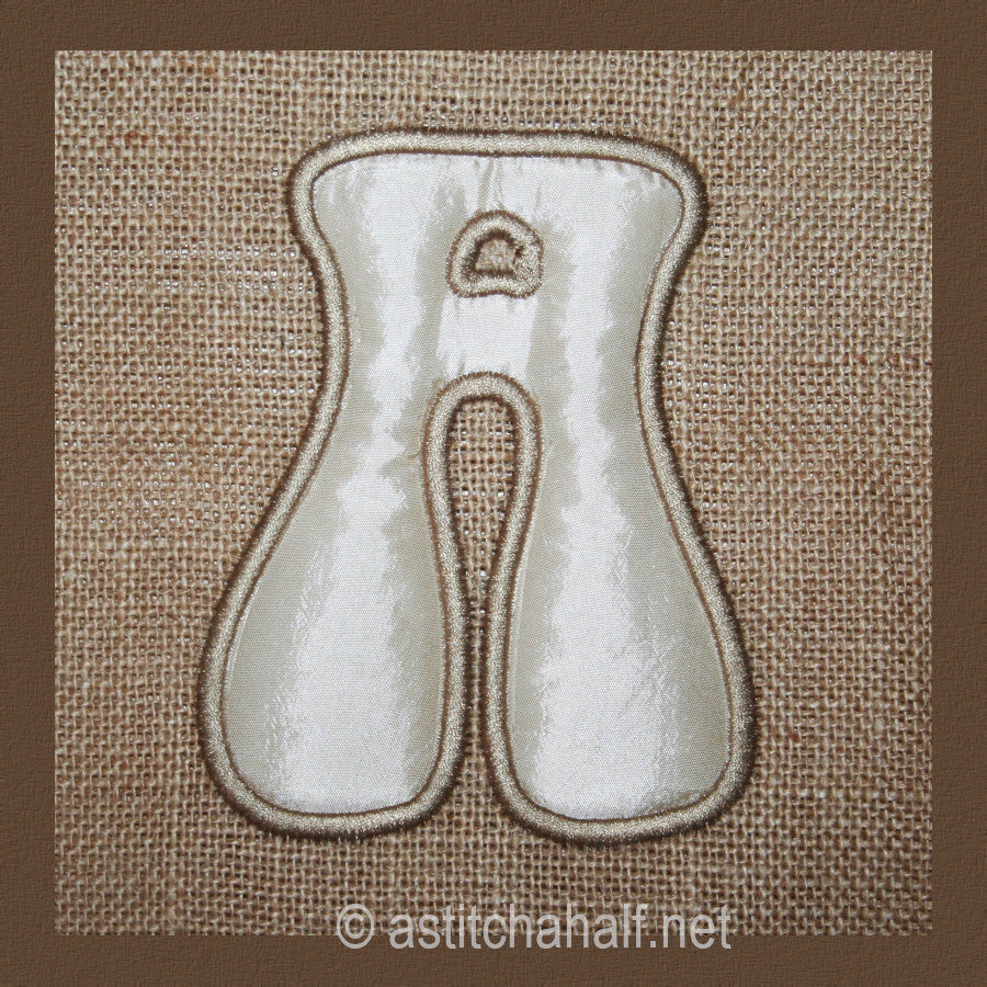 Bell Bottom Applique Monograms