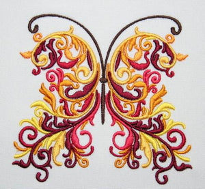 Wings of Versailles 01 Saffron - a-stitch-a-half