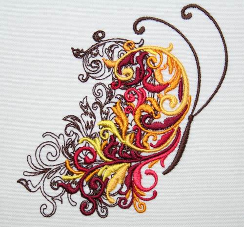 Wings of Versailles 01 Saffron - a-stitch-a-half