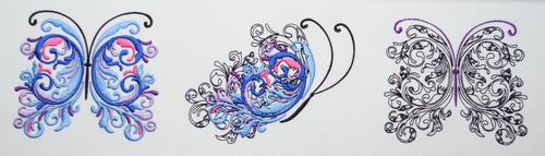 Wings of Versailles Azure