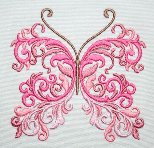 Wings of Versailles 08 Coral - a-stitch-a-half