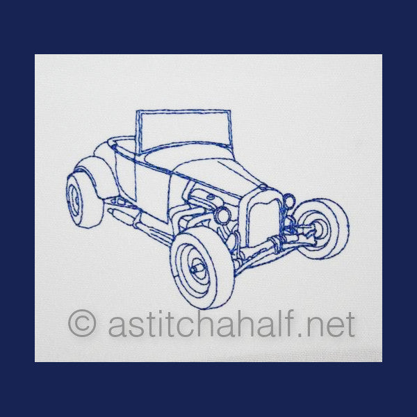 Vintage Cars Quick Stitch - aStitch aHalf