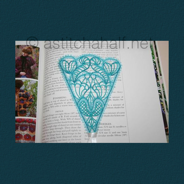 Battenberg Fsl Bookmarks - aStitch aHalf