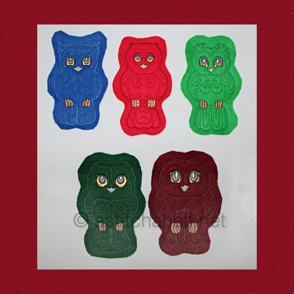 Snips n Bits Applique Owlets