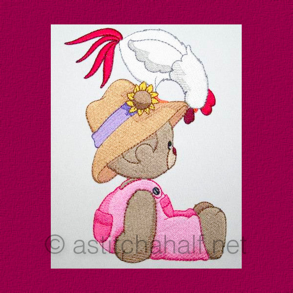 Daniela and Hannah Hen playing