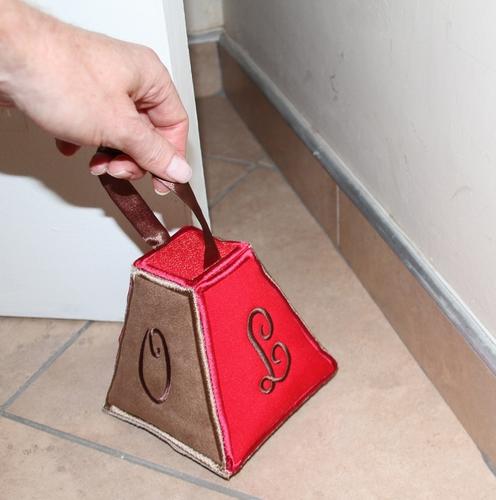 Paper Weight and Door Stopper Love - aStitch aHalf