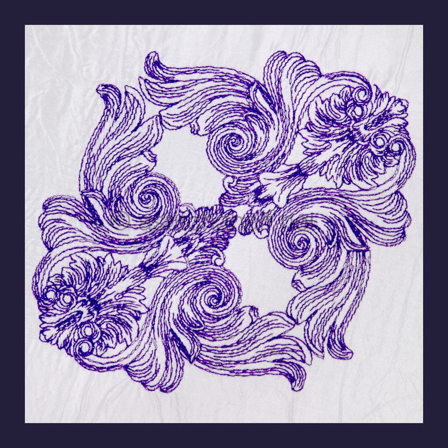 Deck with Grace Borders, Corners and Quilt Blocks Combo