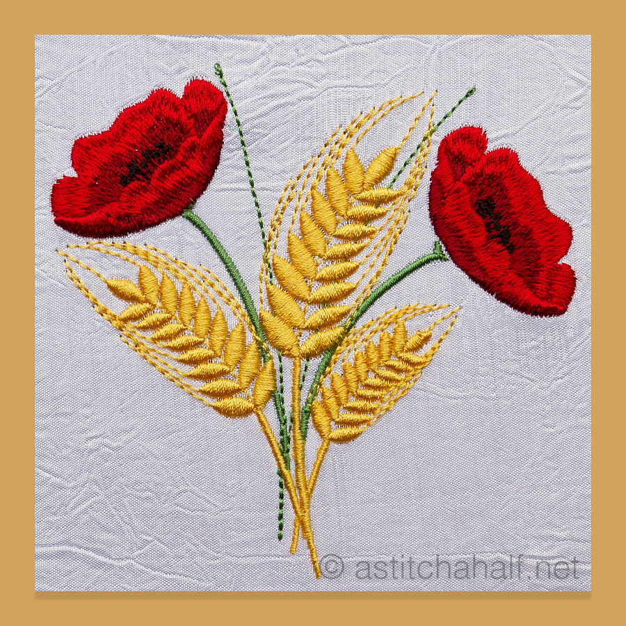 Poppies and Grain