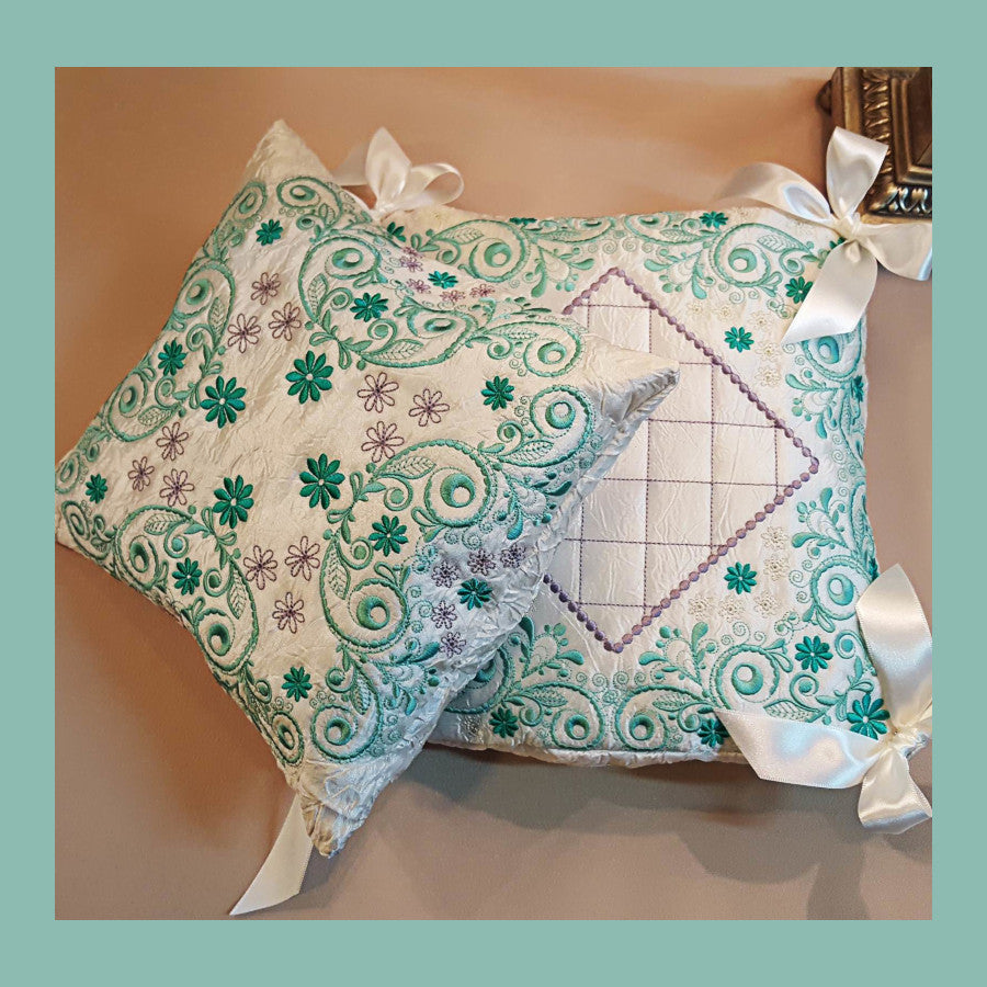 Forest Song Pillow Quilt Designs - aStitch aHalf