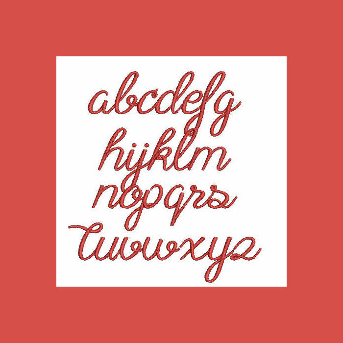 Black Olives Small Letters - a-stitch-a-half