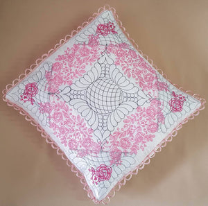 Rose Heritage Pillow Quilt Collection - aStitch aHalf