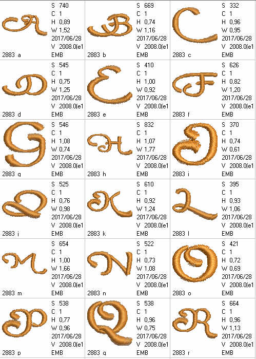 Atlantis Font - aStitch aHalf