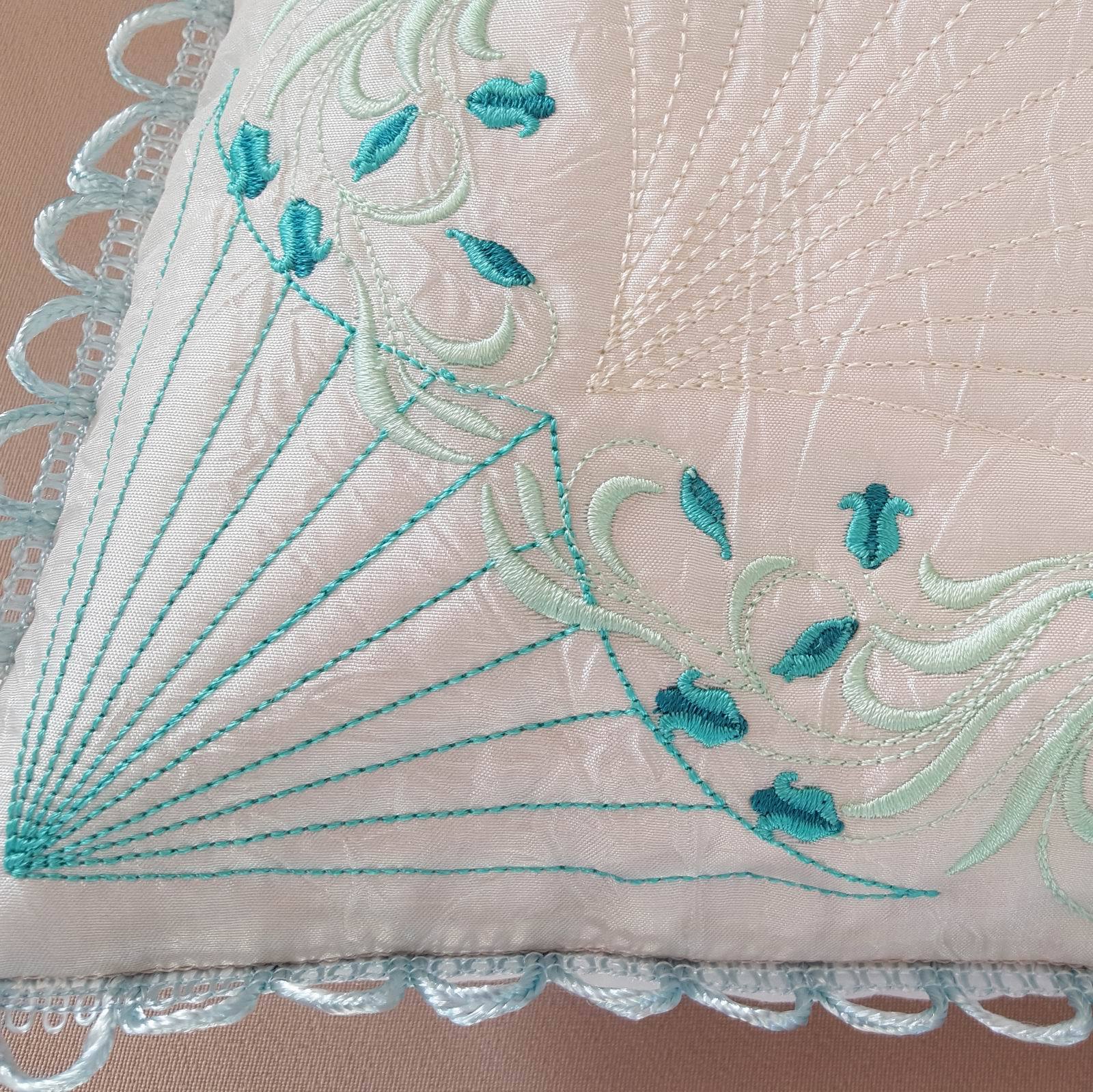 Feeling Blue Pillow Quilt Combo - aStitch aHalf