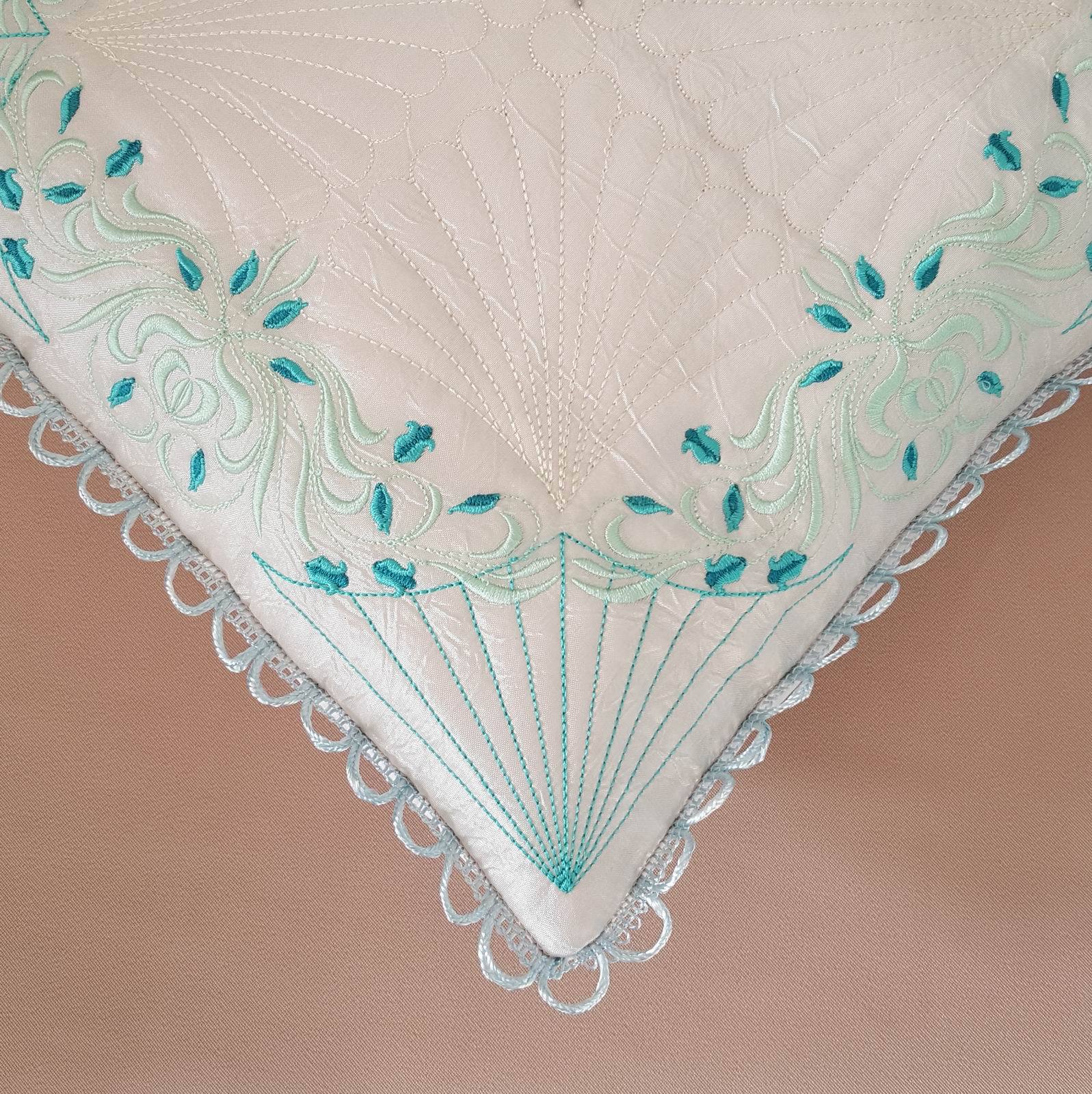 Feeling Blue Pillow Quilt Combo - aStitch aHalf