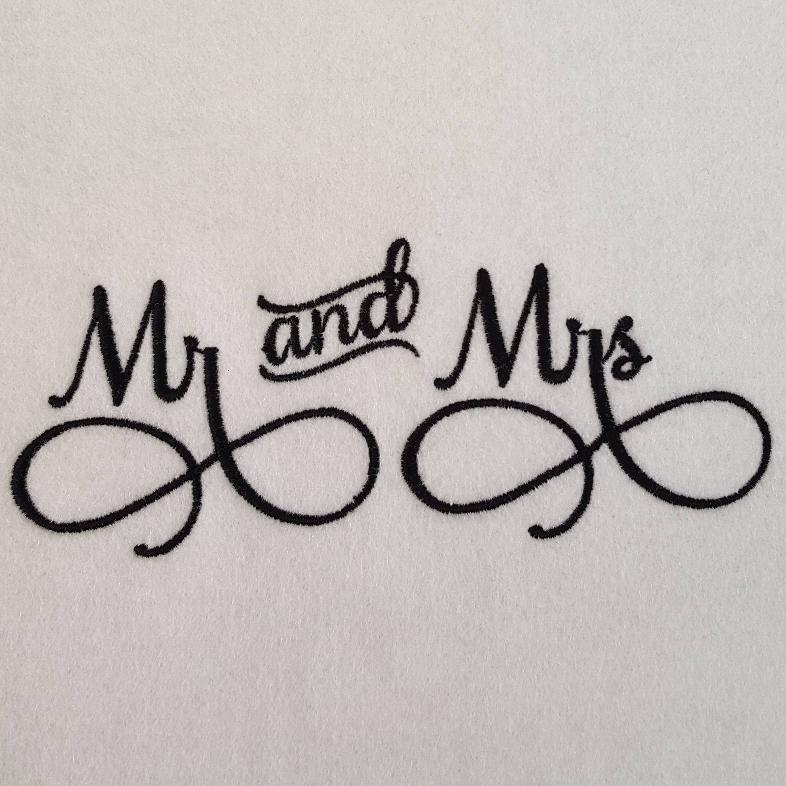 Matching Monogram Mr and Mrs Eyeglass Cases - aStitch aHalf