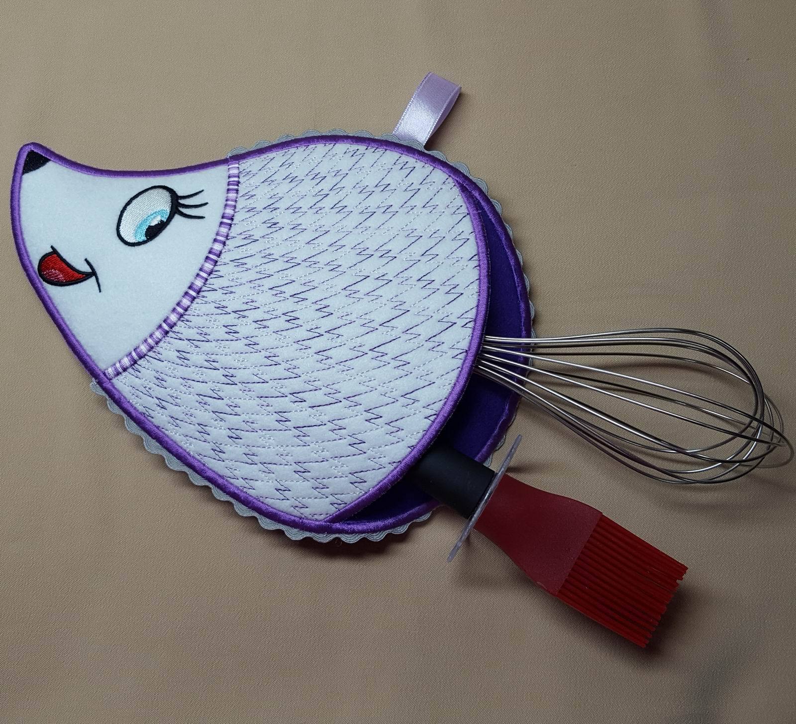 ITH Hello Hedgehog Oven Mitt - aStitch aHalf