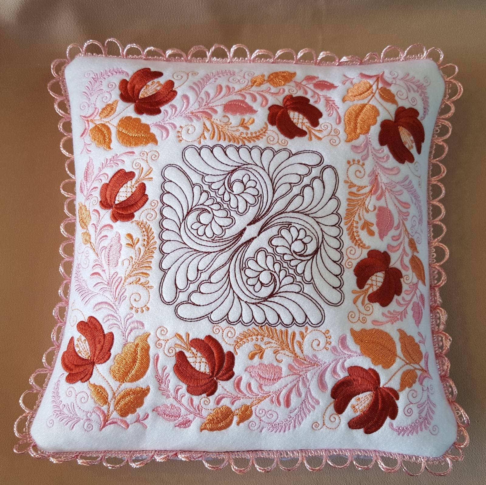 Autumn Song Pillow Quilt Combo - aStitch aHalf