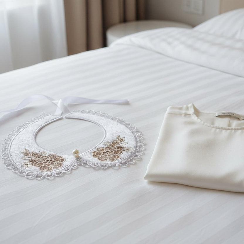 Cutwork Peter Pan Collar