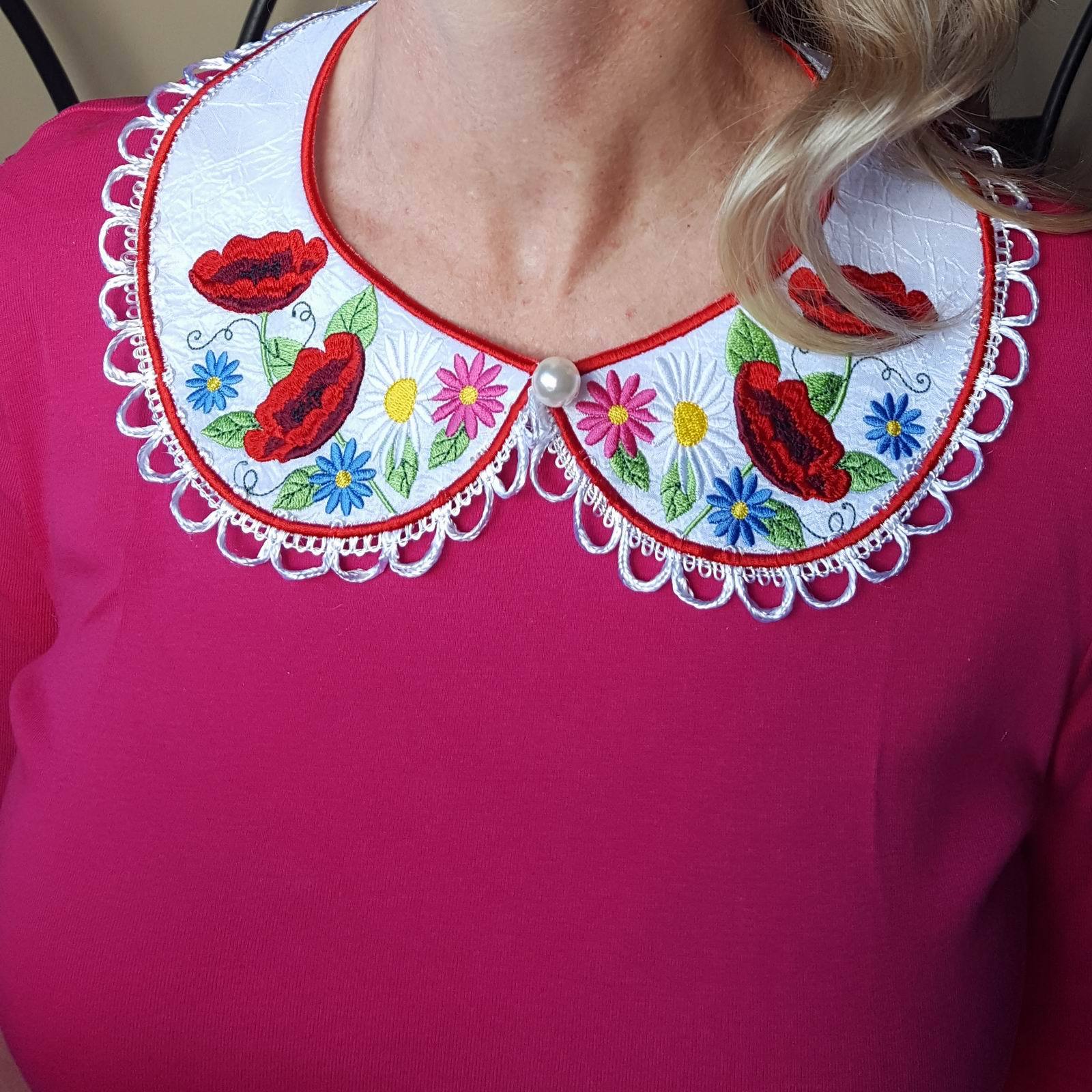 Peter Pan Poppy Collar - aStitch aHalf