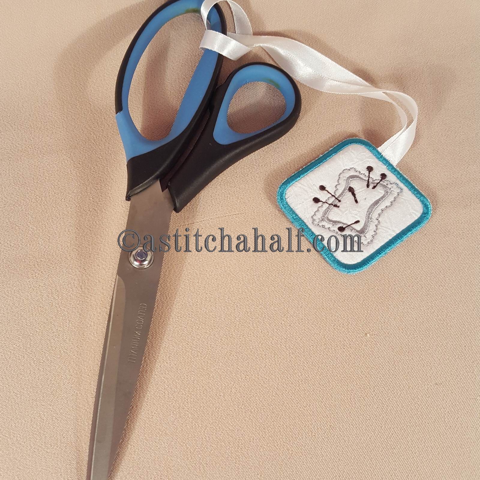Sewing Scissor Cases with Fob - aStitch aHalf