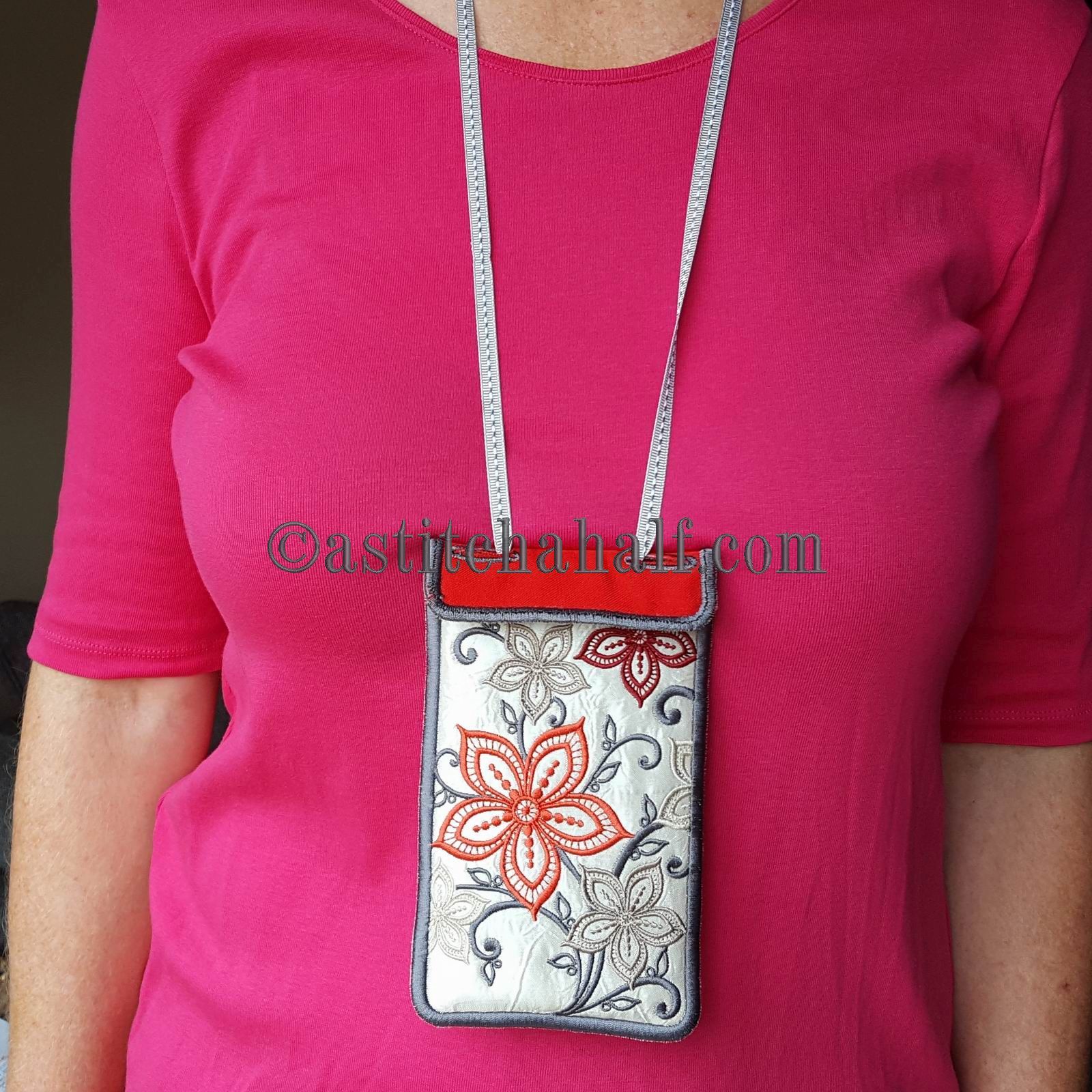 Fallen Winter Around the Neck Device Holder