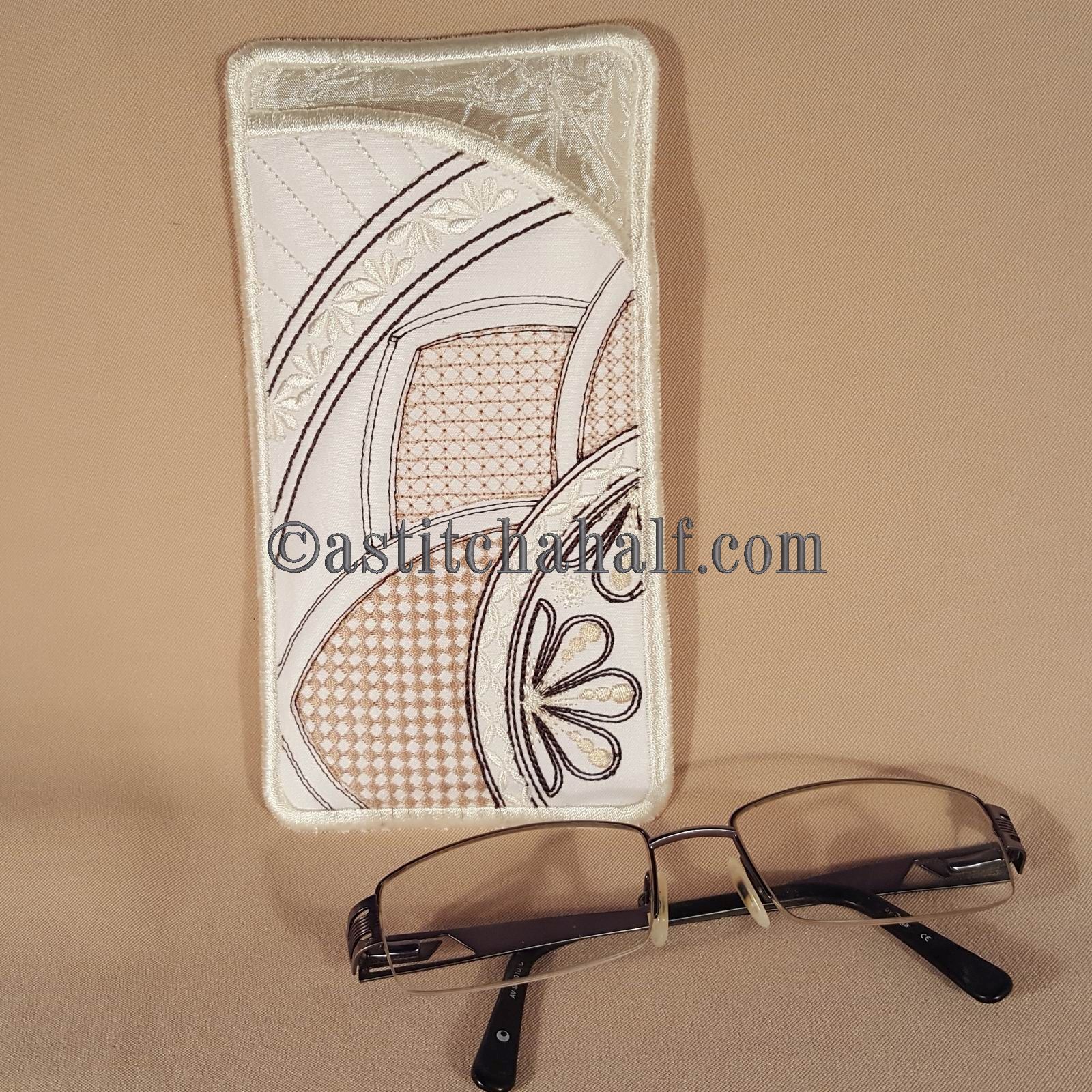 Beautiful Morning Eyeglass Case - aStitch aHalf