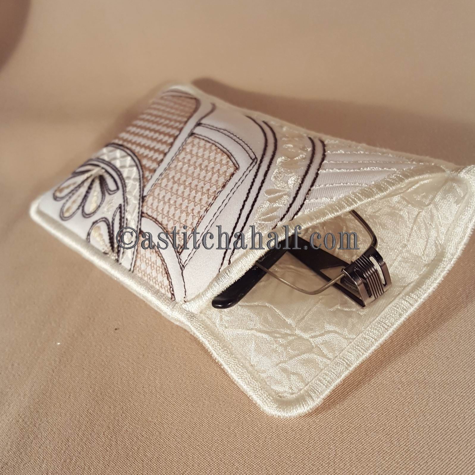 Beautiful Morning Eyeglass Case - aStitch aHalf