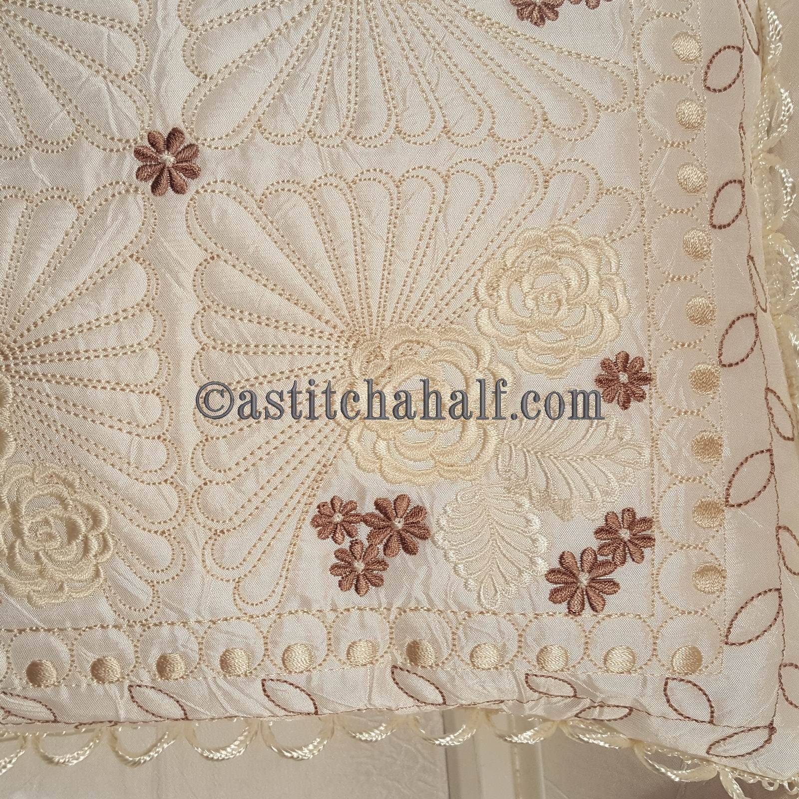 Feather Spring Quilt Combo - aStitch aHalf
