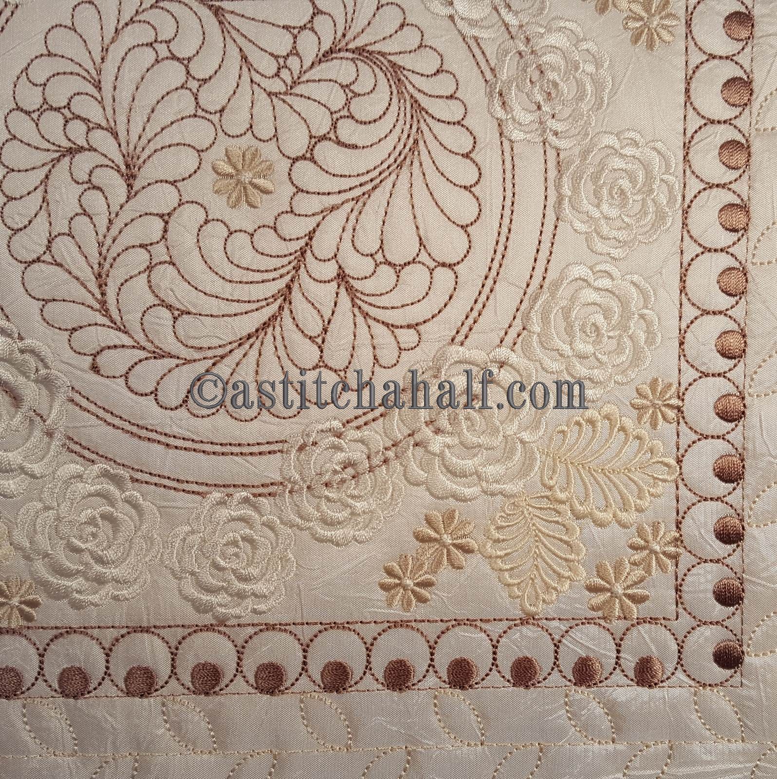 Feather Spring Quilt Combo - aStitch aHalf