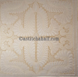 Feather Fountain Quilt Super Combo - a-stitch-a-half