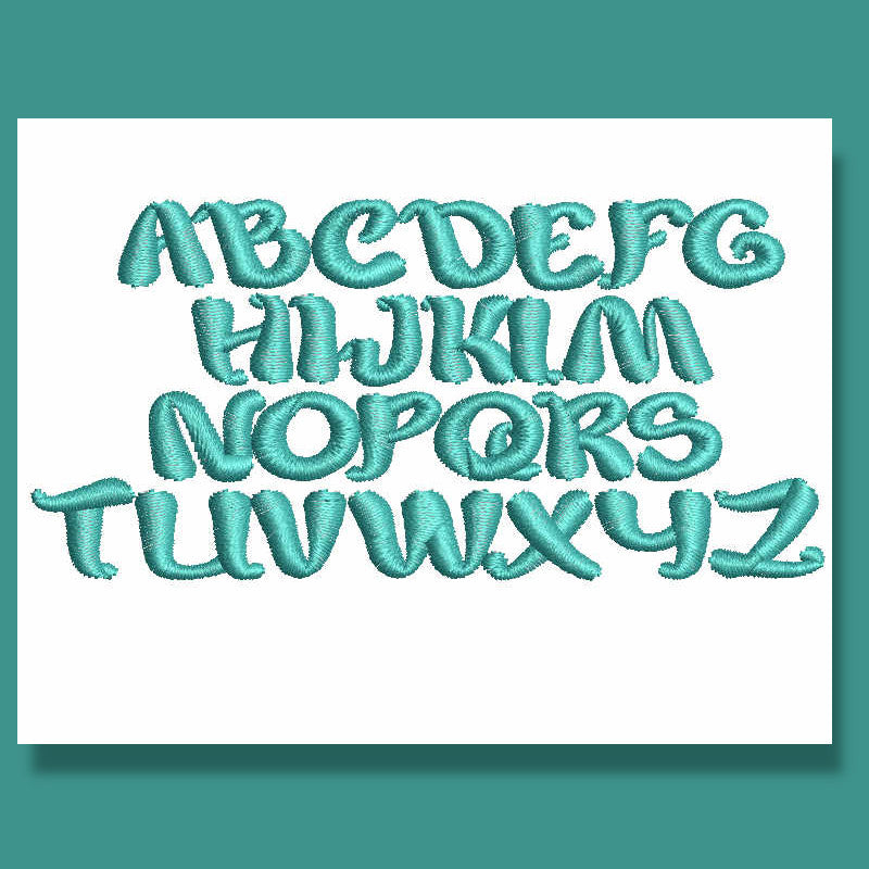 Childrens Capital Letters - a-stitch-a-half