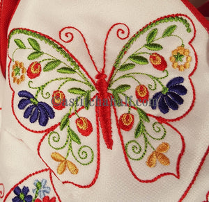 Tessa Tote Gentle Butterflies - a-stitch-a-half