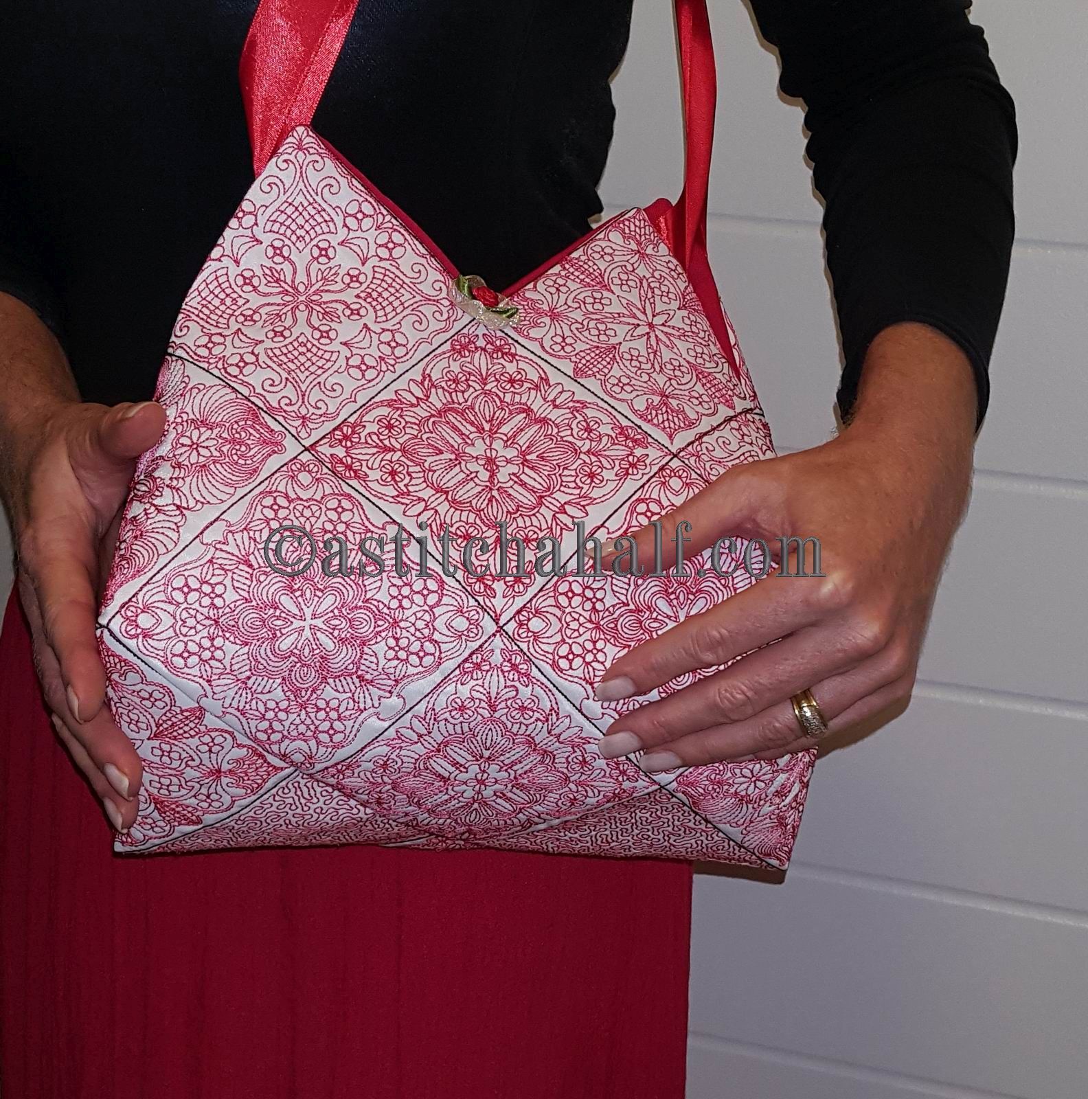 Tamar Quilt Blocks and Tote Bag - a-stitch-a-half