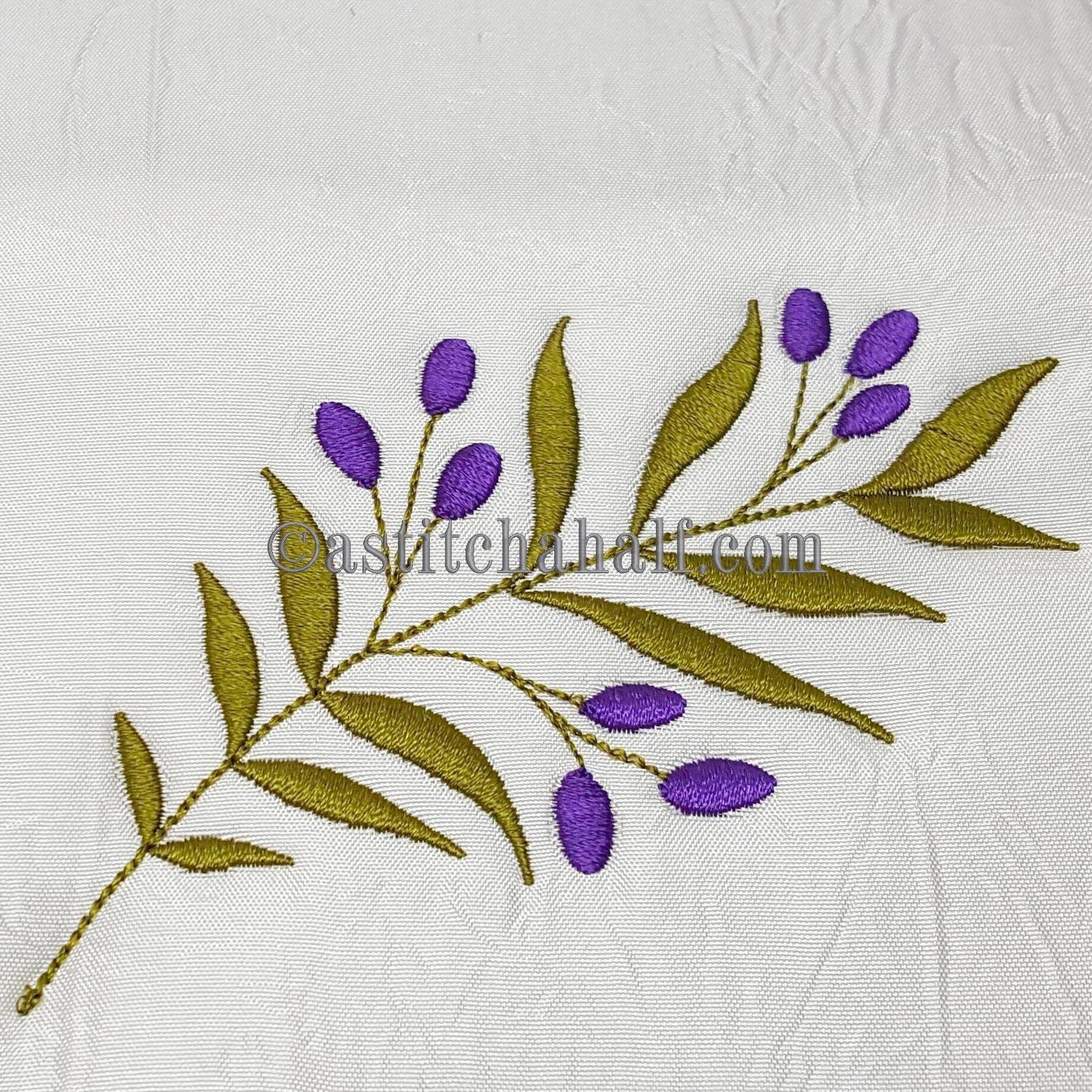 Olive Branch - a-stitch-a-half