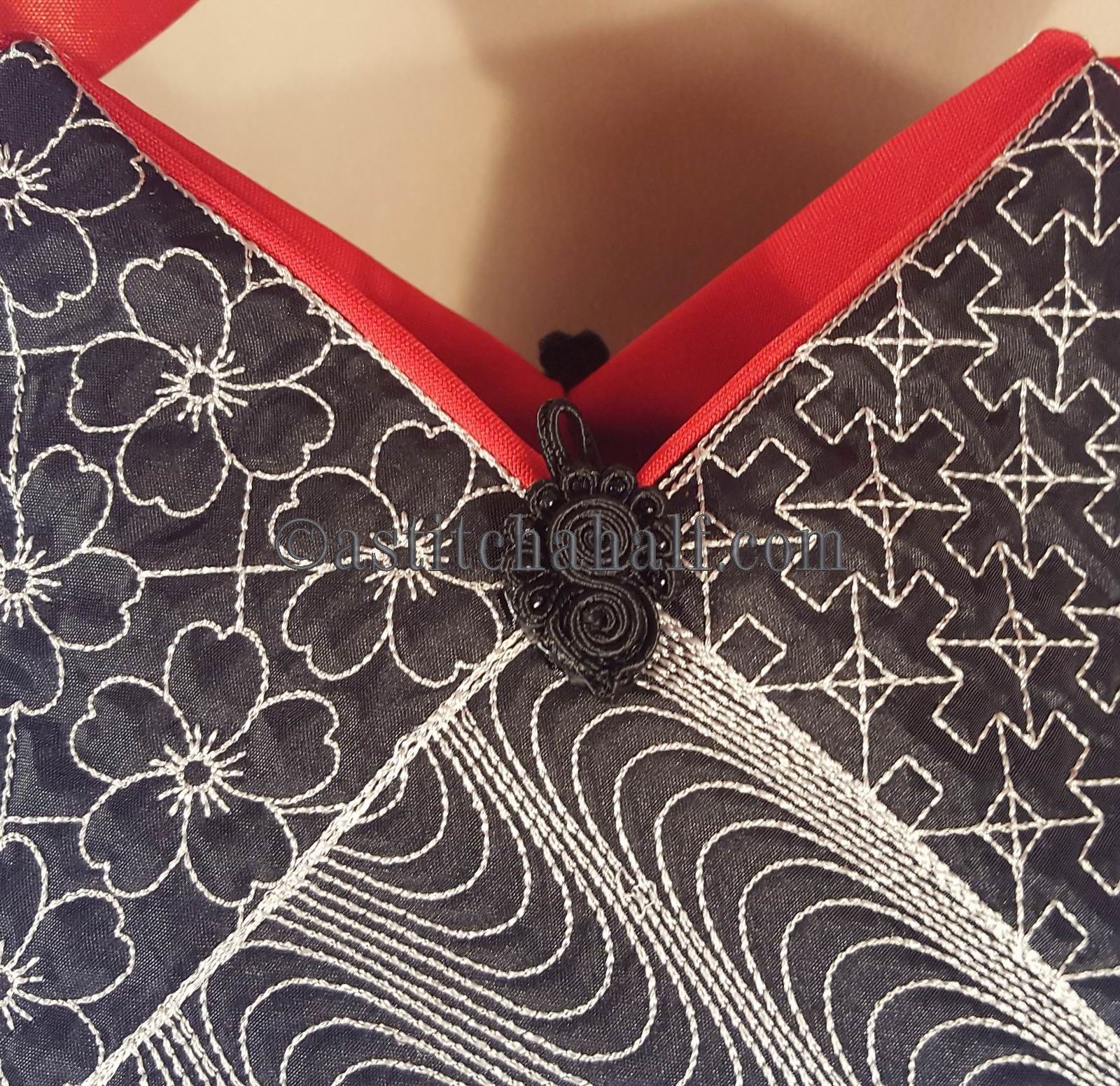 Keiko Sashiko Quilt Blocks and Tote Bag - a-stitch-a-half