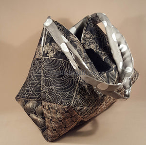 Himari Japanese Quilt Blocks and Tote Bag - a-stitch-a-half