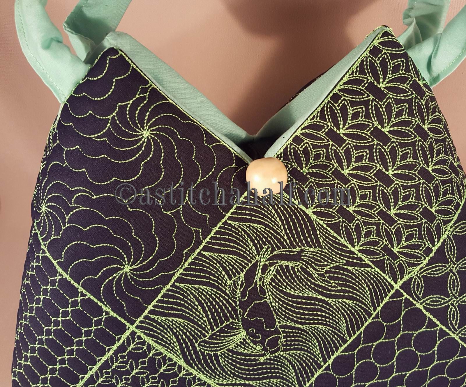 Taki Japanese Quilt Blocks and Tote Bag - aStitch aHalf