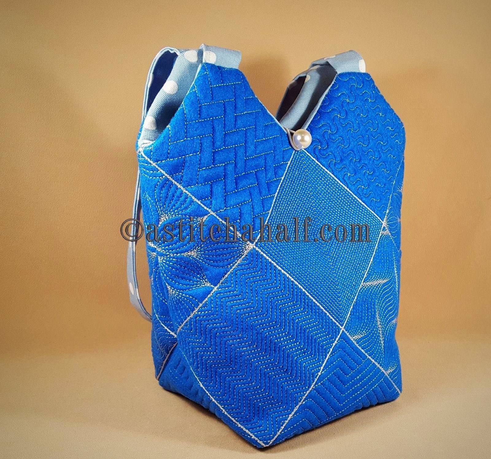 Crisscross Smart Tote and Quilt Blocks