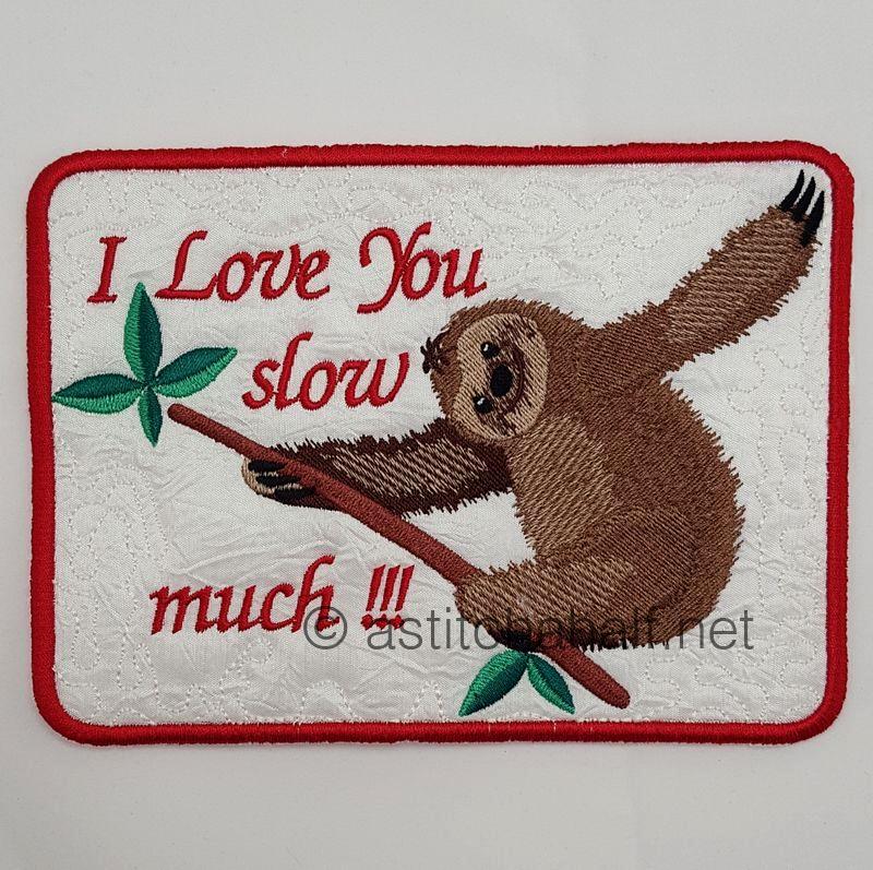 Sloth Mug Rugs - a-stitch-a-half