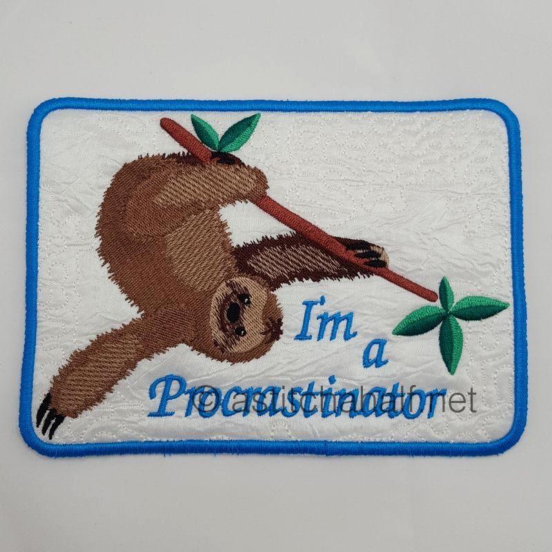 Sloth Mug Rugs - aStitch aHalf