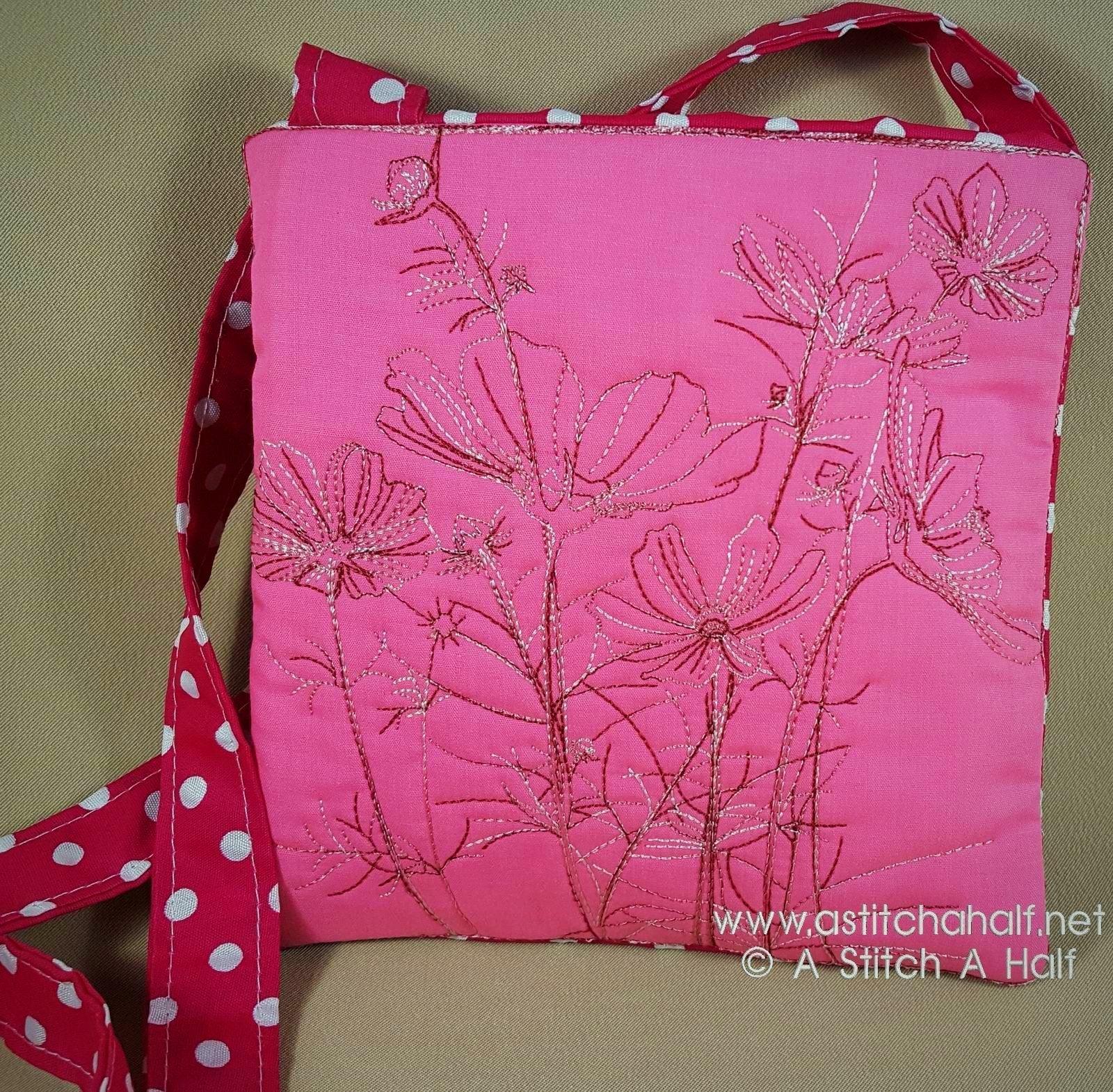 Creative Cosmos Cross Body Bag - a-stitch-a-half