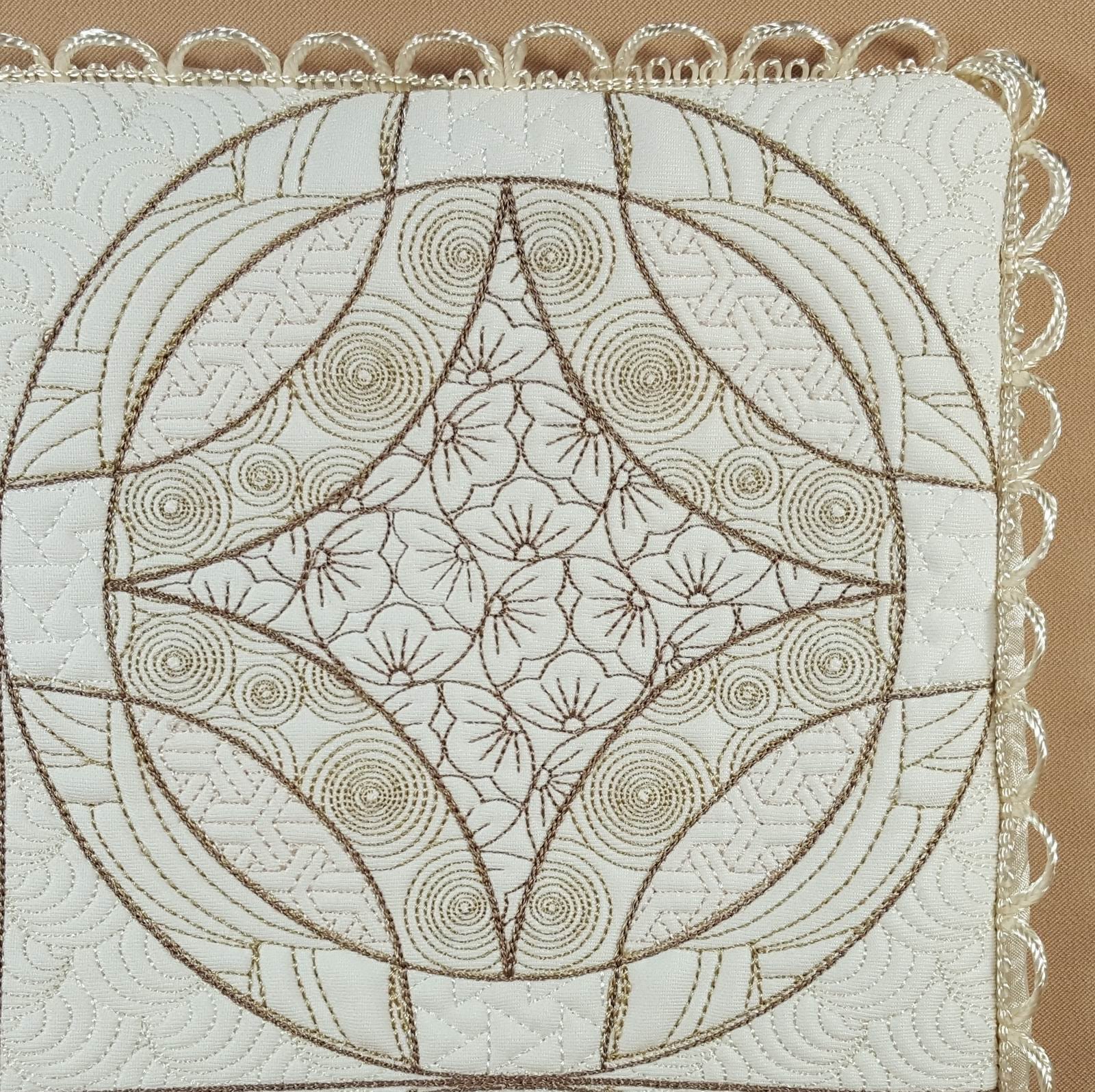 Wedding Ring Quilt Combo Cherry Blossom - a-stitch-a-half