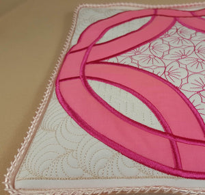 Wedding Ring Quilt Combo Cherry Blossom - a-stitch-a-half